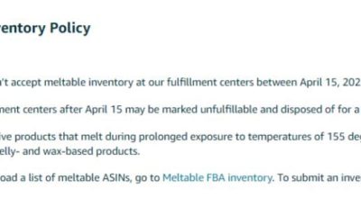 亚马逊新规出来 4月15日起FBA拒收这一类商品！